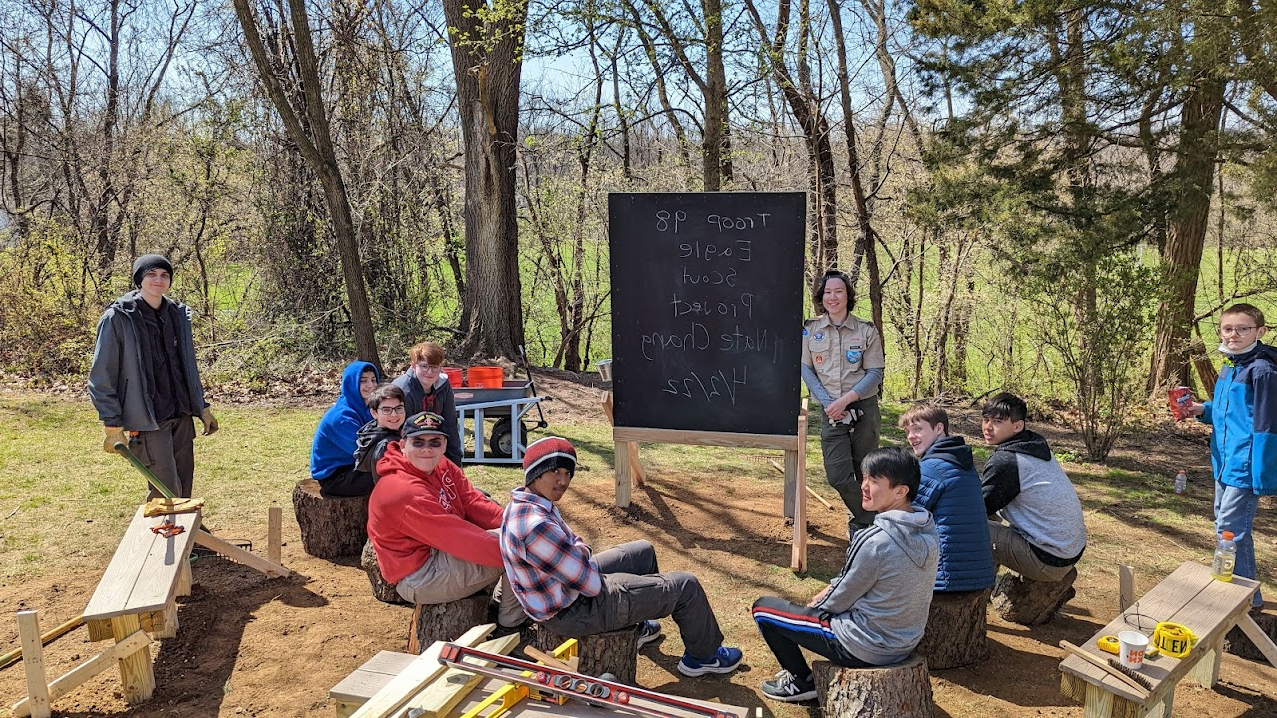 Nathan Chang '24 and Richard Liao '24 Become Eagle Scouts